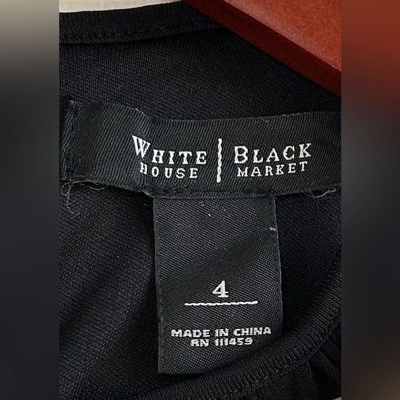 WHBM Little Black Dress, Halter, Fit and Flare, Size 4 - Picture 11 of 11